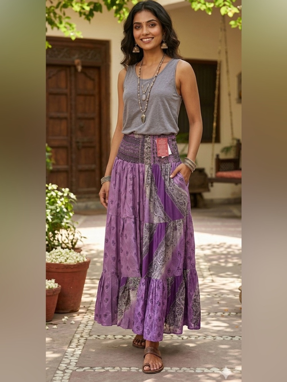 Junglee Bille, NWOT Maxi Skirt/Strapless Dress , One size fits most (S-XL)